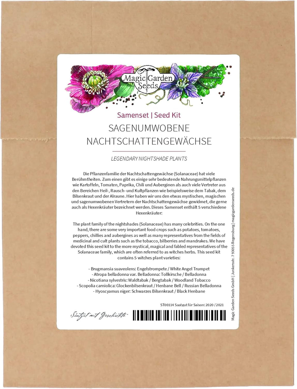 Legendás zsurló növények - Magkészlet 5 varázslatos növénnyel