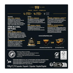 L'OR Barista Kaffeekapseln Ristretto, exklusiv für L'OR Barista Maschinen, 5er Pack, 5 x 10 Kapseln