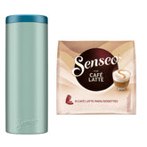 Senseo Pads Café Latte, 10 x 8 Getränke, 80 Kaffee Pos, iklusive Senseo Pad Dose