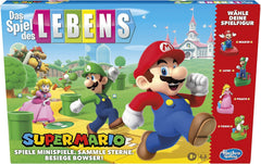 Hasbro The Game of Life Super Mario társasjáték 8 éves kortól, játssz minijátékokat, gyűjts csillagokat és harcolj Bowserrel