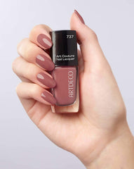 ARTDECO Art Couture körömlakk - Tartós, gyorsan száradó barna körömlakk - 1 x 10ml