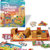 Ravensburger 24687 Burgundy Sandcastles - Játék 5 éves kortól, 2-4 játékos számára