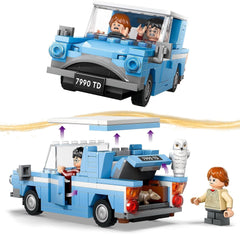LEGO Harry Potter Repülő Ford Anglia Építőjátékautó gyerekeknek Ajándék fiúknak, lányoknak és minden rajongónak 7 éves kortól, készlet 2 mini figurával, beleértve Ron Weasley szerepjátékot, 76424 építőkészletet Besuche den LEGO-Store