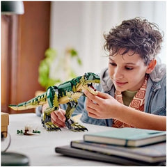 LEGO Creator T.Rex, Dino 3 az 1-ben átalakítható Triceratops vagy Pterodactyl, Mobil dinoszaurusz modell gyerekeknek, Ajándék fiúknak és lányoknak 31151 Építőkészletek Besuche den LEGO-Store