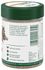 Fuchs Gewürze - Kümmel gemahlen - klassisches Gewürze für daftige Gerichte wie Chili con Carne - természetes összetevők - 55 g in wiederverwendbarer, recyclebarer Dózis