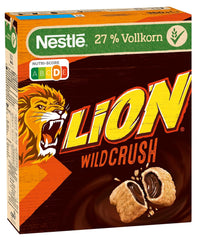 Nestlé LION WildCrush csokoládé karamell gabonapehely 8 csomag (8 x 360 g)