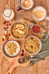 Dr. Oetker Vitalis pirított müzli áfonyával és tökmaggal: Pirított müzli szárított áfonyával, 8 db (8 x 501 g) csomag