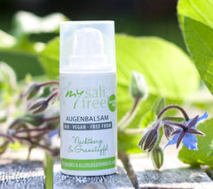 Mysalifree BIO EYE BALM, cremă de ochi intensivă antirid pentru piele sensibilă, cu rodie și onacră, 15 ml Cosmetice si Infrumusetare Naty Shop