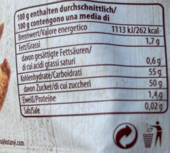 Kotányi szárított almadarabok fahéjjal, 100% natúr, 9 x 40 gramm szárított termékek Naty Shop