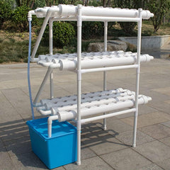 3 rétegű hidroponikus termesztőrendszer készlet 108 termesztőhely Hidroponikus rendszer zöldségtermesztéshez készlet Talajmentes termesztőrendszer hidroponikus készletek leveles zöldségekhez.