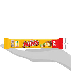 NESTLÉ Csokoládészeletek 2Pack, a klasszikusok egész mogyoróval és tejcsokoládéval bevont karamellel, 24 db (24 x 2 x 30 g) csomag
