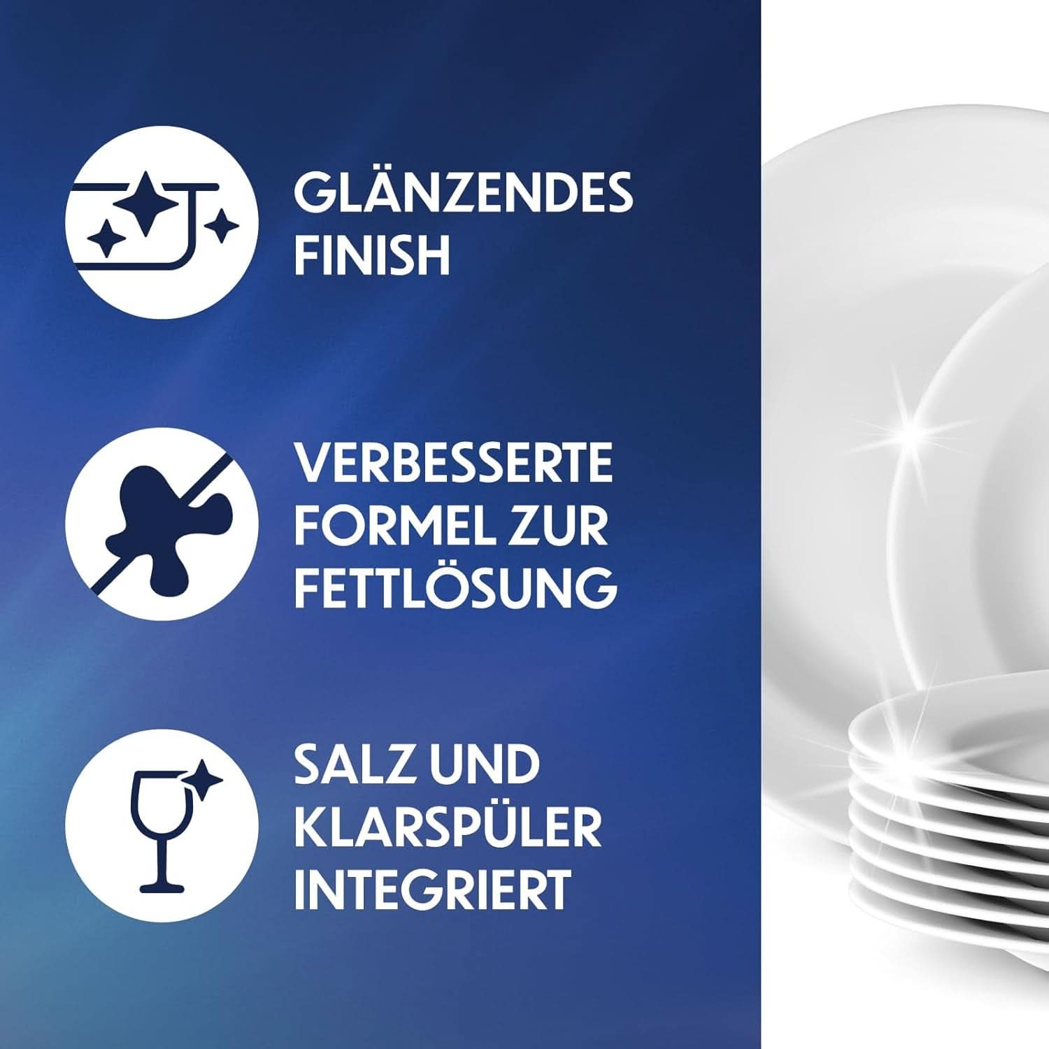 All-In-One tablete de spălat vase, lămâie, 40 tablete Detergenti Bucatarie Naty Shop