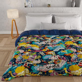 PETTI Artigiani Italiani - Téli paplan, Téli paplan, Egyszerű paplan, Kétoldalas, Egyszínű és digitális nyomtatás, 100% hipoallergén mikroszálas, Made in Italy Paplanok és paplanok Naty Shop Space Egyszemélyes ágy