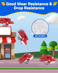 Super Wings Transform-A-Bots World Airport Crew - 1. sorozat - Crew Collector's Pack - 15 játékfigura - 2"-es akciófigurák Naty Shop