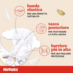Huggies Extra Care babapelenka, 1-es méret (2-5 kg), szuper nedvszívó, Disney Design, tömeges kiszerelés, 160