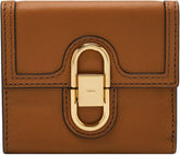 Fossil trifold de damă Avondale din piele, SL8292216 Portofel Femei Naty Shop Maro 10,8 cm L X 1,3 cm W X 10,2 cm H