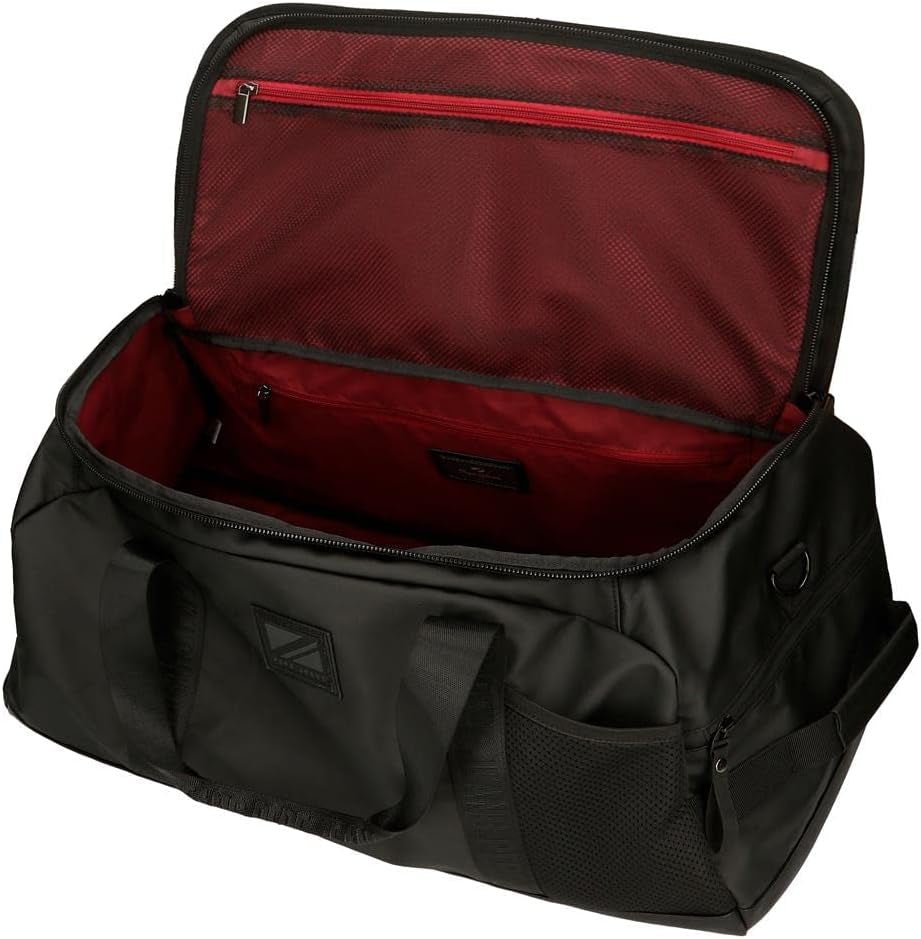 Geantă de călătorie Pepe Jeans Hoxton, negru, 56 x 32 x 25.5 cm, poliester și PU, multicolor (multicolor), unica, geantă de călătorie Bagaje și echipament de călătorie Naty Shop