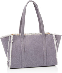 Geantă de umăr pentru femei Love Moschino, geantă de umăr din denim, denim Genti Femei Naty Shop