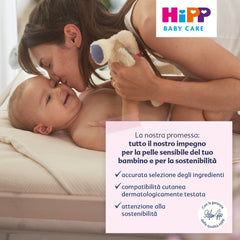 HiPP Baby Care Șampon cu balsam pentru copii, descurcă părul și protejează scalpul, pentru pielea sensibilă, cu extract natural de migdale organice, 1 x 200 ml Copii - Baie si Skincare Naty Shop