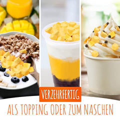 Mango liofilizat, 250g fructe liofilizate, fără aditivi, fructat, fabricat în Germania Produse deshidratate Naty Shop