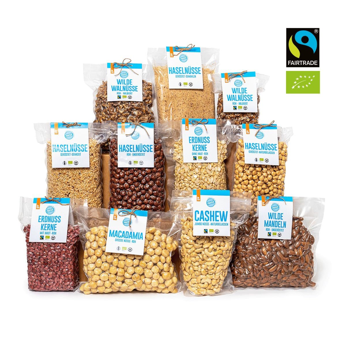 PAKKA bucăți de ananas ecologic și echitabil 1kg, ananas uscat ecologic și echitabil, neîndulcit, nesulfurat, produs și umplut direct de producătorul din Columbia, vegan 1000g Produse deshidratate Naty Shop