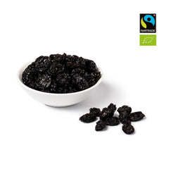 PAKKA - Cireșe organice Fairtrade uscate la soare 750g, cireșe organice recoltate sălbatice, neulei, neîndulcite direct de la micii fermieri din Samarkand, Uzbekistan, vegan, 750g Produse deshidratate Naty Shop