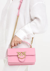 Pinko Ladies Love One Mini Geantă ușoară din mătase de vițel Genti Femei Naty Shop