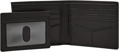 Portofel Fossil pentru bărbați - Derrick RFID Leather Sliding 2 in 1, ML3685001 - 10.9 cm L x 1.27 cm W x 8.9 cm H Portofel Barbati Naty Shop