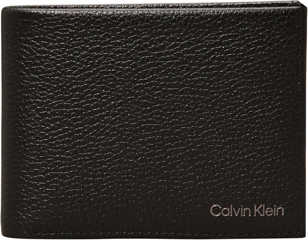 Portofel pentru bărbați Calvin Klein Warmth Bifold Klein Portofel Barbati Naty Shop Negru (Ck Black) Os