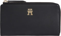 Portofel pentru femei Tommy Hilfiger Slim Large, negru (Black), Onesize Portofel Femei Naty Shop Titlu implicit