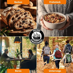 Struguri Bremer Gewürzhandel, uscați, nesulfurați și fără adaos de zahăr, 1kg Produse deshidratate Naty Shop