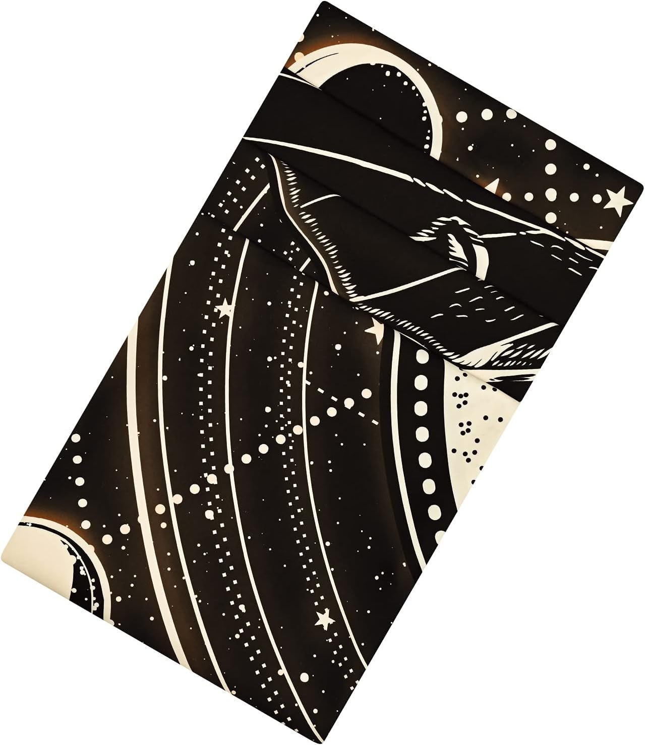 Tapiserie yrendenge moth negru sun moon natural Casa - Accesorii si Decoratiuni Naty Shop