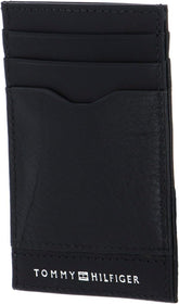 Tommy Hilfiger Bărbați TH Central Cardholder, Bi-Fold Wallet, negru, o singură dimensiune Portofel Barbati Naty Shop Titlu implicit
