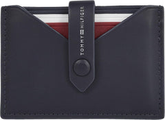 Tommy Hilfiger portofel pentru bărbați Smooth Retractable Cc Small, Blue (Space Blue), Onesize Portofel Barbati Naty Shop Titlu implicit