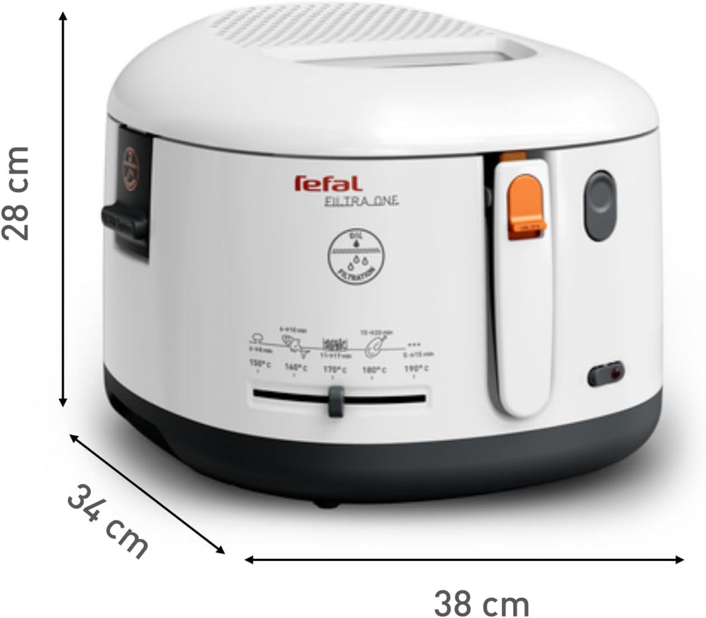 Tefal FF1631 Filtra One olajsütő, 1900 W, Kapacitás 1,2 kg Háztartási gépek Naty Shop