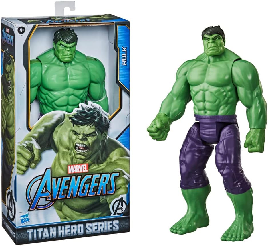 Hasbro E74755L2 Marvel Bosszúállók Titan Hero Series Blast Gear Deluxe Hulk Akciófigura 30 cm-es Marvel Comics ihlette játék gyerekeknek 4+ akciófigurák Naty Shop