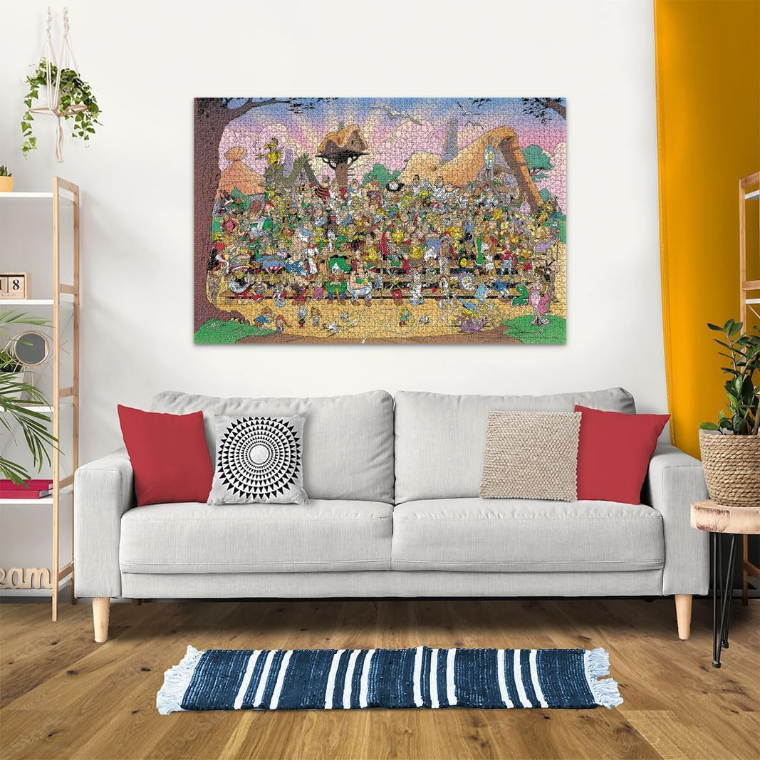 Ravensburger - Rejtvény felnőtteknek - 3000 darabos puzzle - Asterix Universe - Felnőttek és gyerekek 14 éves kortól - Kiváló minőségű, Európában készült puzzle - Képregényfigurák - 14981 Puzzle Naty Shop