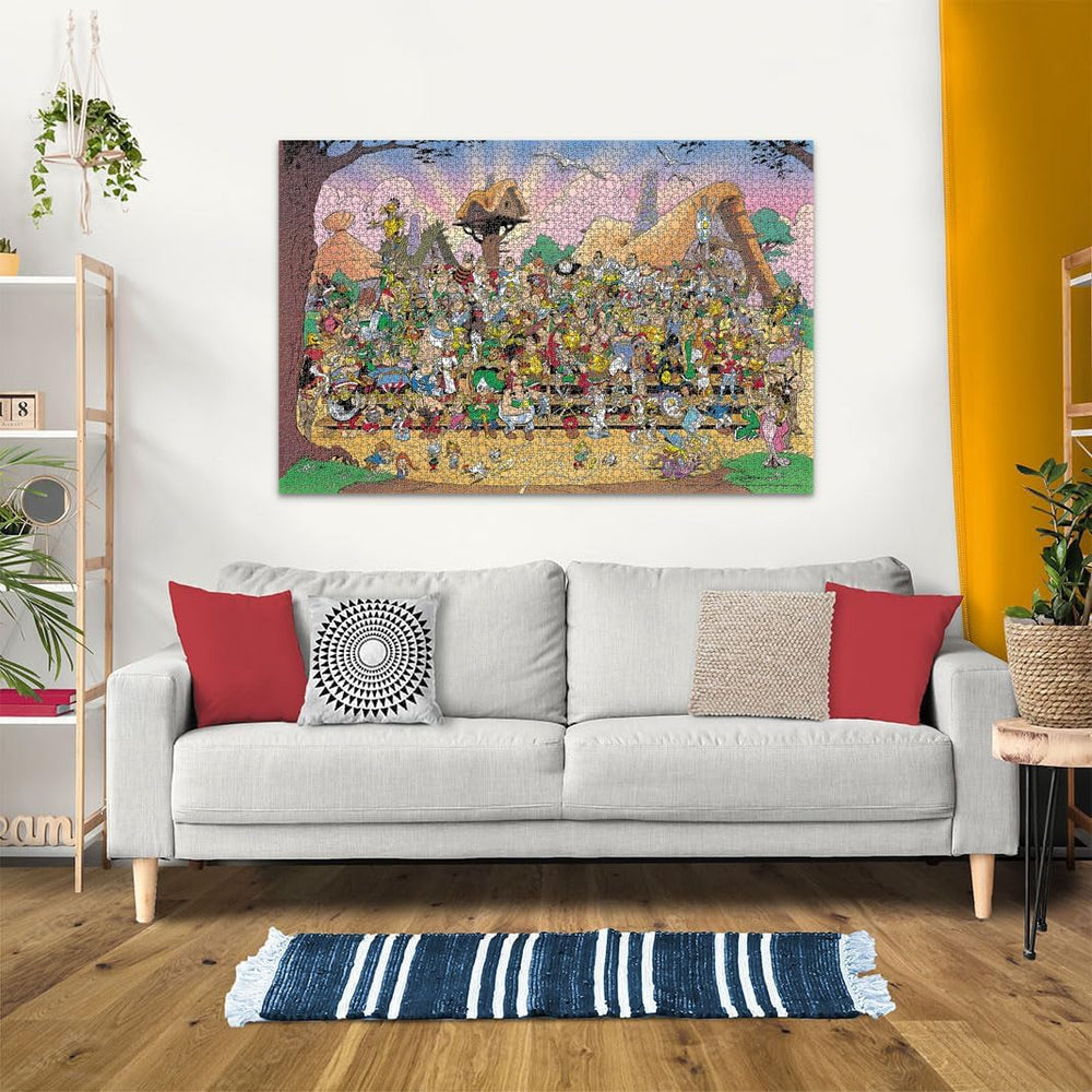 Ravensburger - Rejtvény felnőtteknek - 3000 darabos puzzle - Asterix Universe - Felnőttek és gyerekek 14 éves kortól - Kiváló minőségű, Európában készült puzzle - Képregényfigurák - 14981 Puzzle Naty Shop