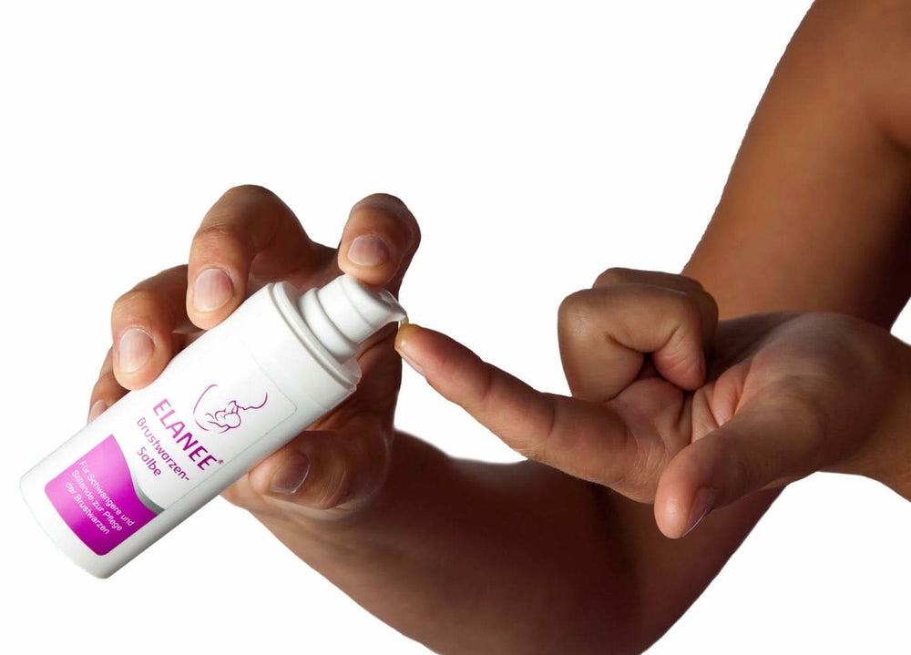 ELANEE Brustwarzensalbe Im Spender (30 ml) - Pflegt Rissige Und Wunde Brustwarzen Vor Allem Während Der Stillzeit (402-00) Kiegészítők Élelmiszer és szoptatás Bebe Naty Shop