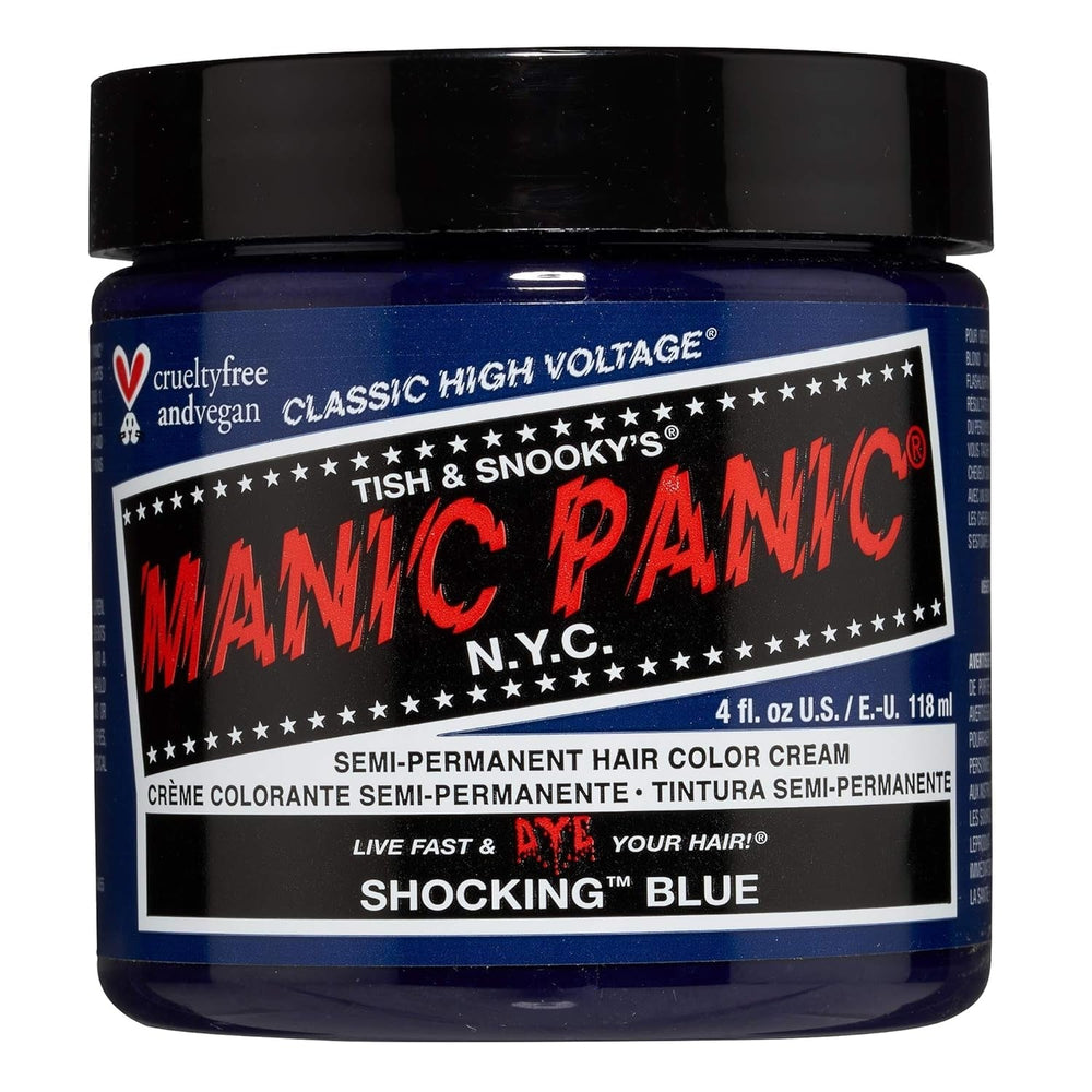 Manic Panic Electric Lizard Classic Cream, vegan, fără cruzime, vopsea de păr verde semipermanentă 118ml