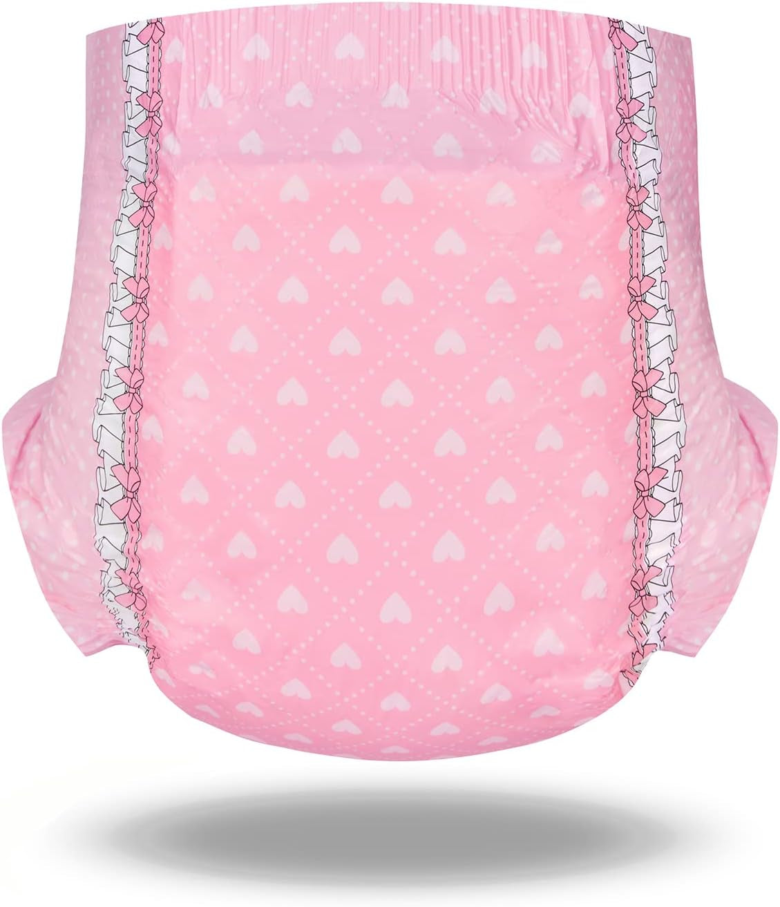 Nyomtatott pelenkák felnőtteknek, 5500-5800 ml, 2 csomag – pirosító baba (M)