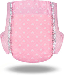 Nyomtatott pelenkák felnőtteknek, 5500-5800 ml, 2 csomag – pirosító baba (M)