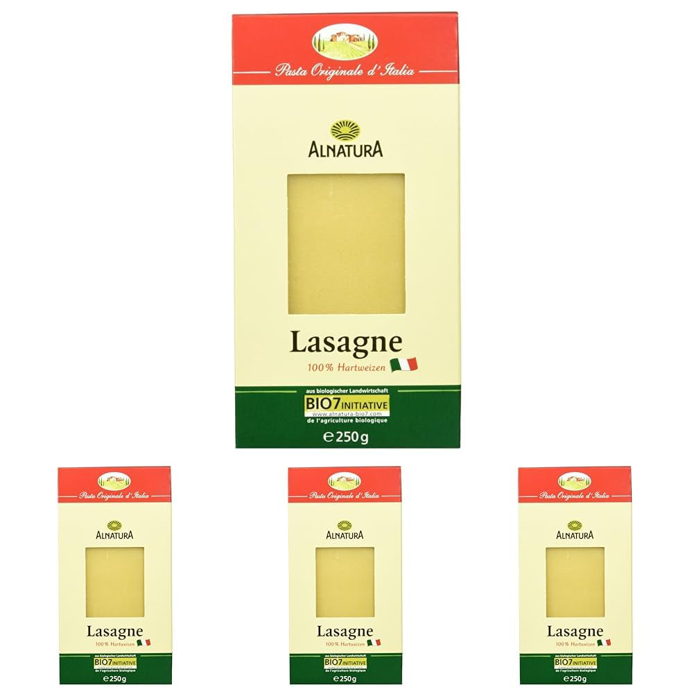 Bio lasagne, 250g