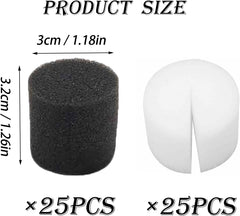 50 db 32*30mm-es hidroponikus szivacsok Rockwool szaporító hidroponikus rendszer szaporító szivacsblokk palánta szivacsok üvegházhatású hidroponikus rendszer zöldségek és virágok palánták termesztéséhez