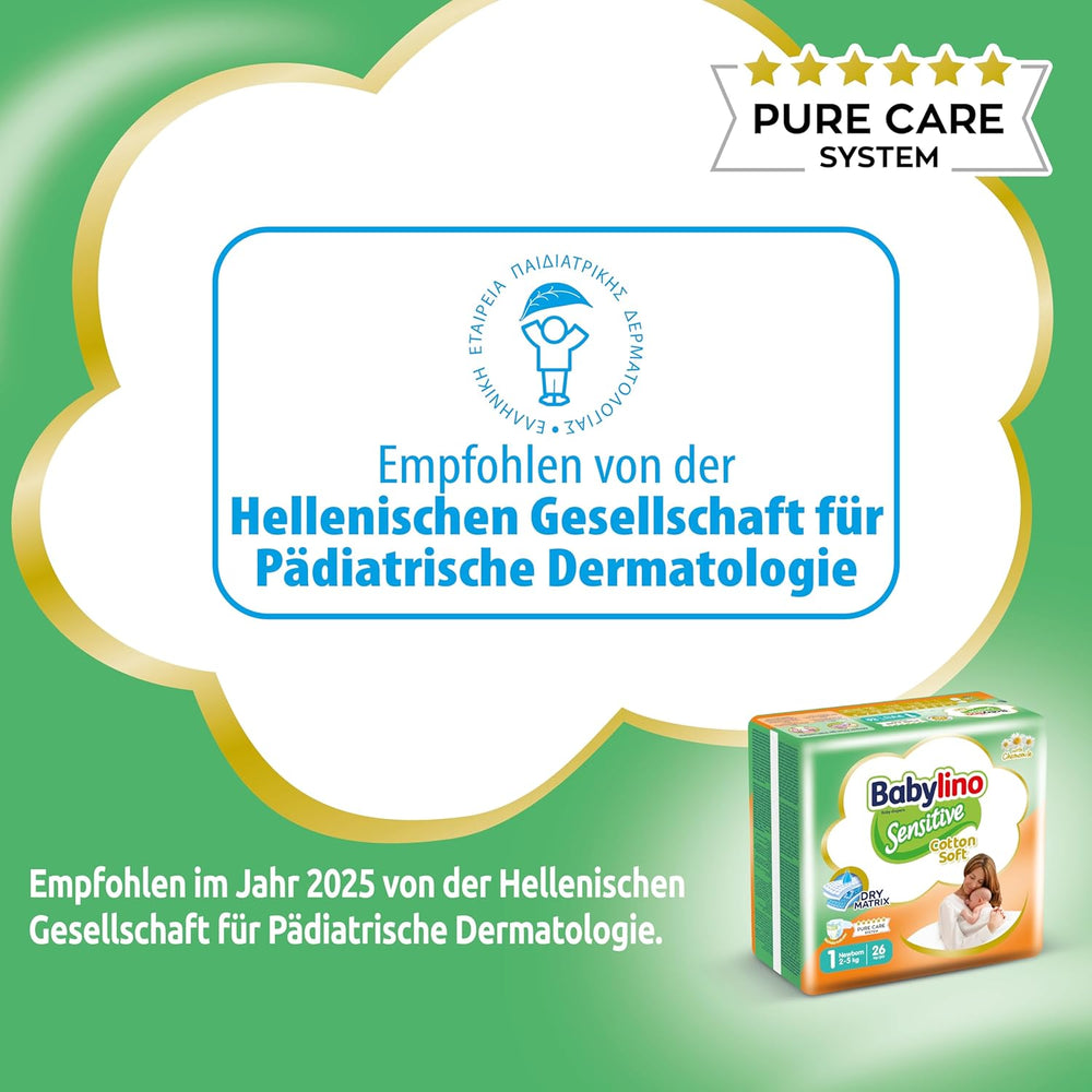 Sensitive baba pelenka, 1-es méret, újszülött (2-5 kg), 26 db