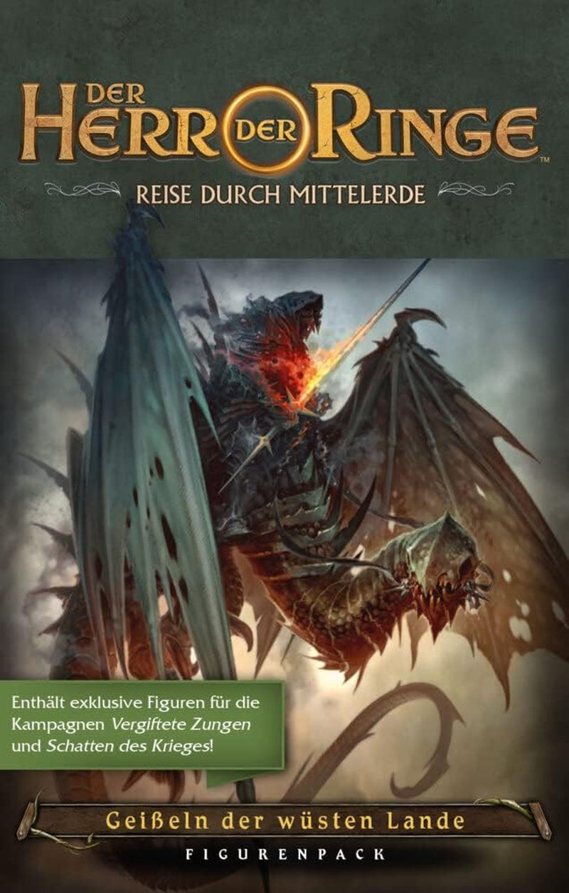 Fantasy Flight Games, A Gyűrűk Ura: Utazások Középföldére, Core Set, Szakértői játék, Dungeon Crawler, 1-5 játékos, 14 éven felüliek, 60+ perc, német, többszínű.