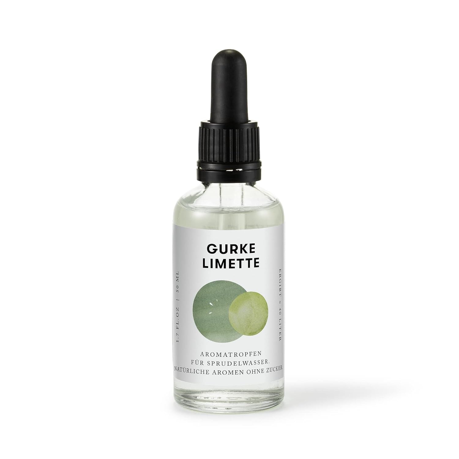 Aarke Aroma picături pentru apă spumantă, gust de zmeură neagră Indulcitori Naty Shop Gurke Limette