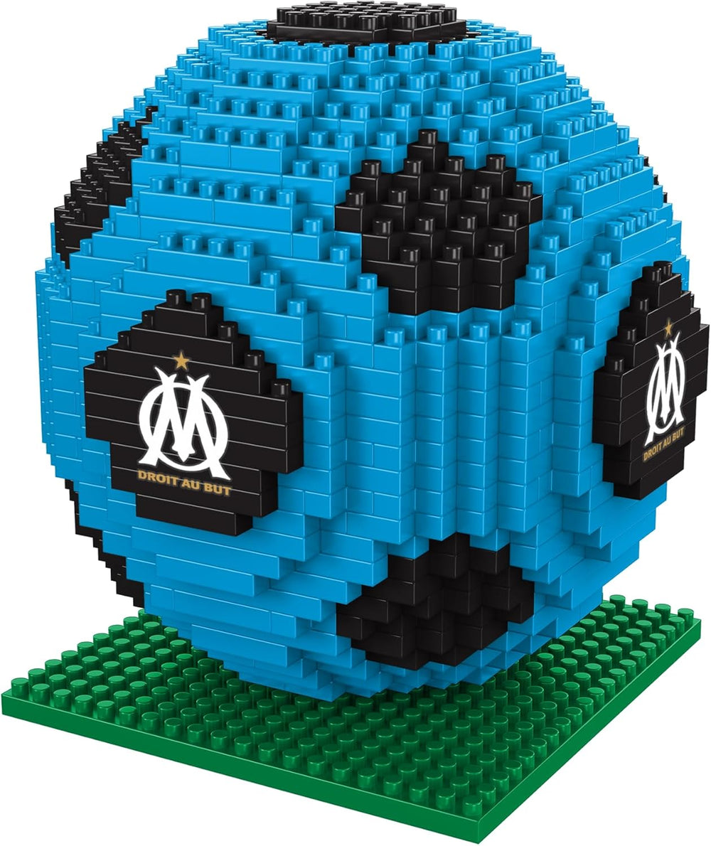 FOCO Offizielles Lizenzprodukt Manchester City FC BRXLZ 3D-Fußball-Konstruktionsspielzeug Modell Alternatív Teamfarbe