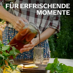 Set de ceai rece Lipton, „piersică”, răcoritoare pentru întreaga familie, 18 pliculețe, sub formă de pulbere pentru preparare acasă