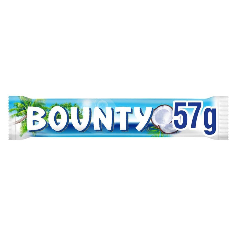 Bounty csokoládészeletek kókuszos csokoládé ízű 24 szelet egy csomagban (24 x 57 g)